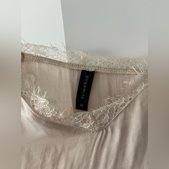 Cream Silk Tank - Picture 4 of 4